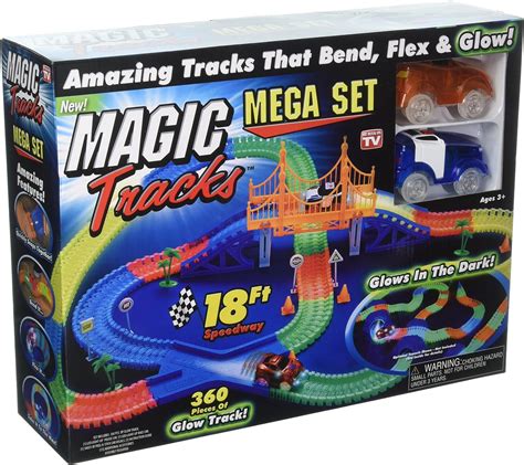 Create your own magical railway with the Magic Tracks Train Set.